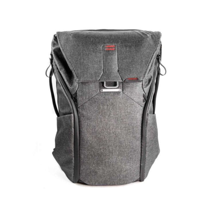 gray backpack