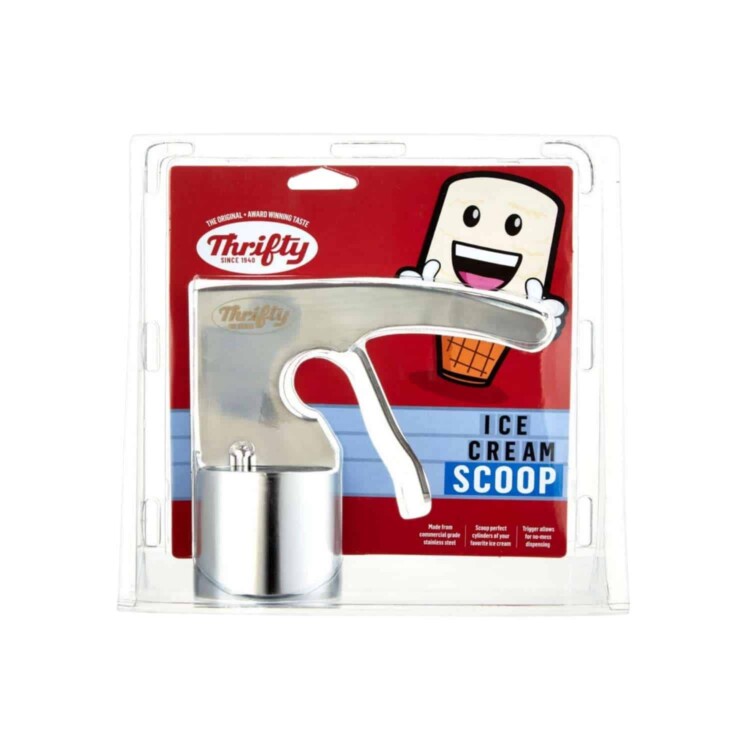 thrifty brand ice cream scoop packaging