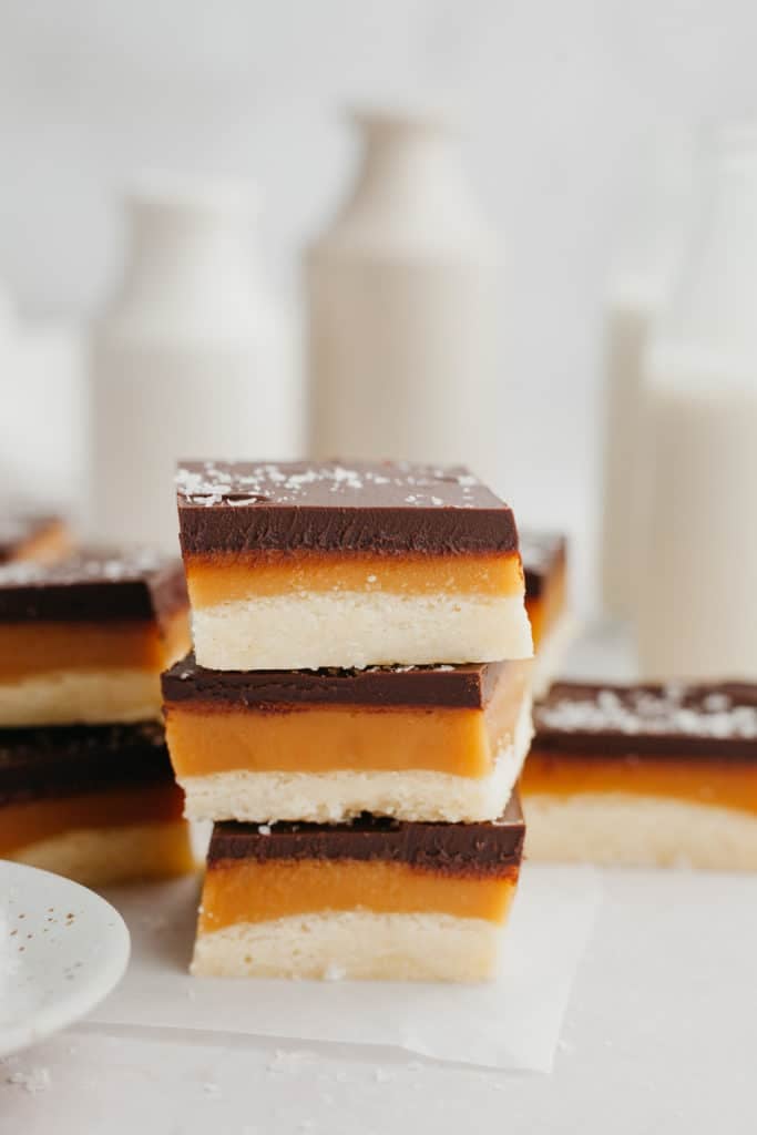 Millionaire Shortbread Bars • Kroll's Korner