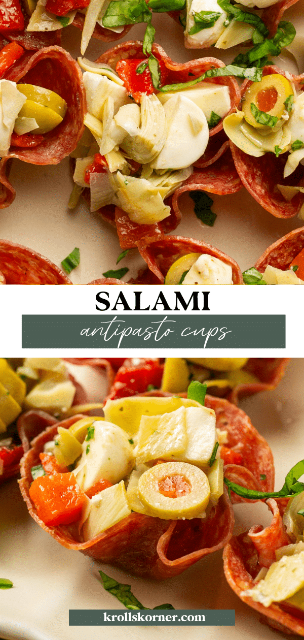 Salami Antipasto Bites • Kroll's Korner