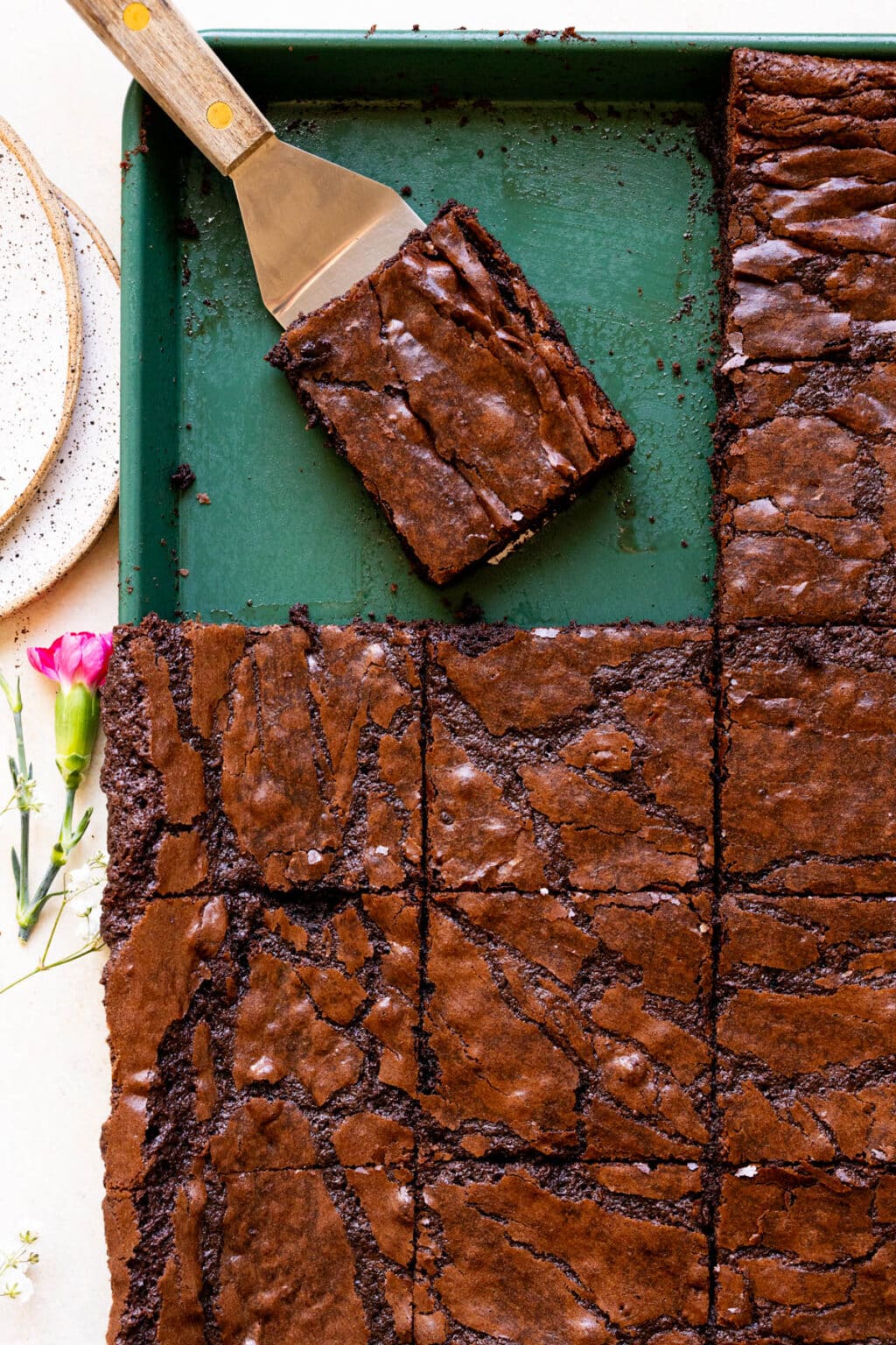 THE BEST Sheet Pan Brownies • Kroll's Korner