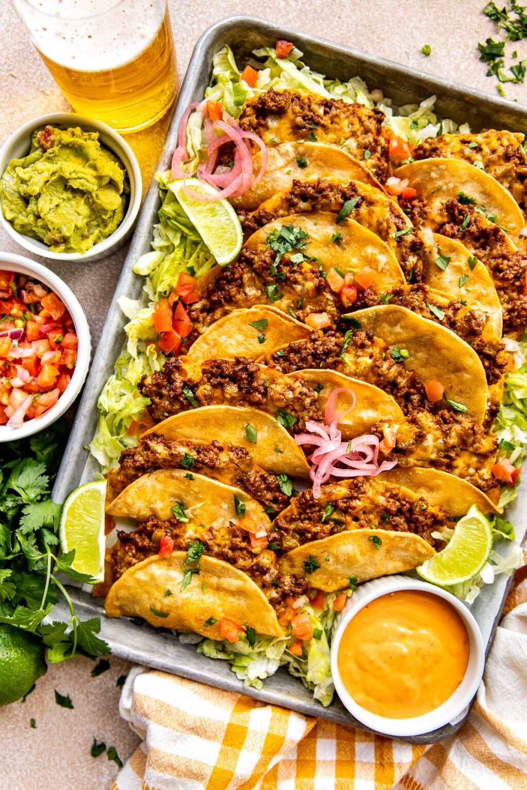 Crispy Beef Tacos (Baked Not Fried!) • Kroll's Korner