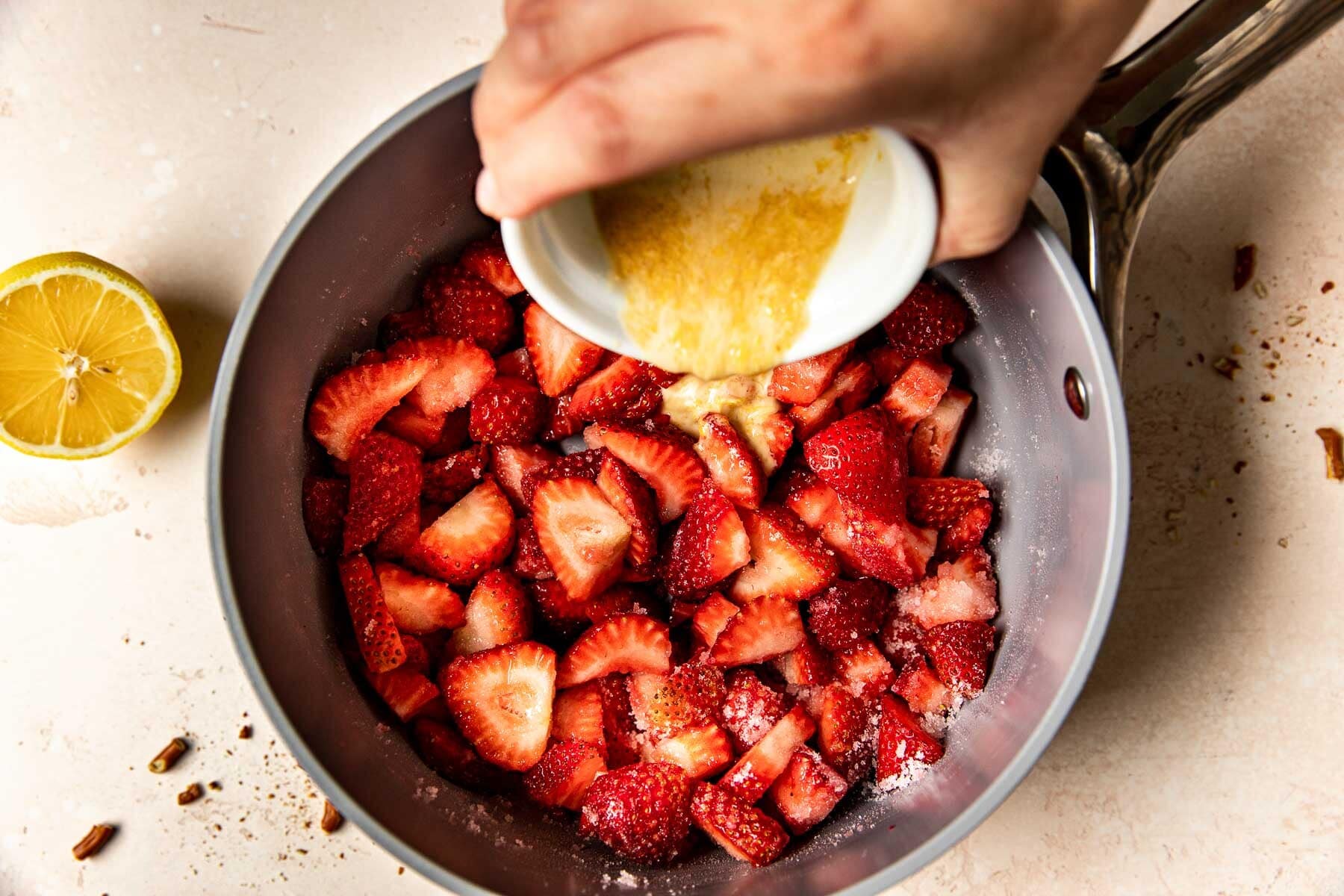 Strawberry Pretzel Salad Parfaits • Kroll's Korner