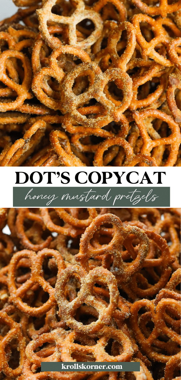 Honey Mustard Pretzels (Dots Copycat!) • Kroll's Korner