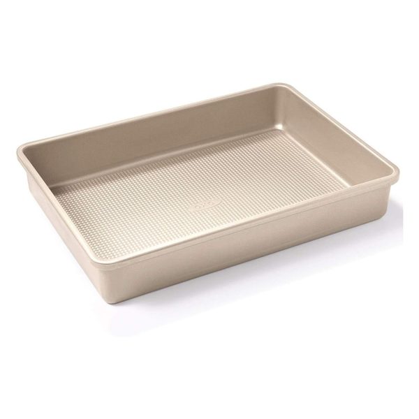 gold oxo cake pan