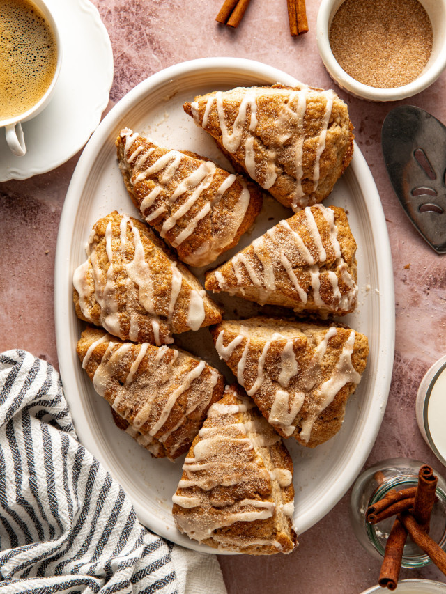 Cinnamon Sugar Scones