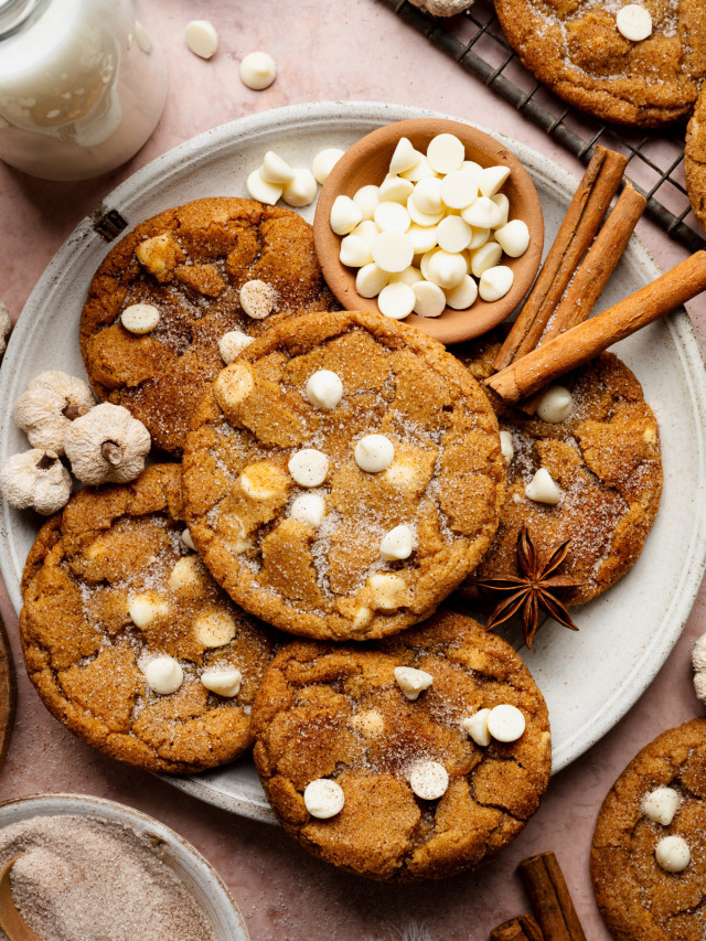 Pumpkin Snickerdoodle Cookies
