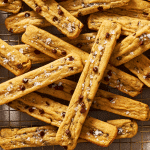 Featured image of cookie fries sprinkled with flaky sea salt.