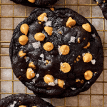 Featured image of chocolate peanut butter cookies.