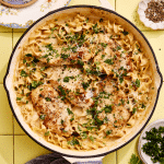 Featured image for one pot chicken and buttered noodles.